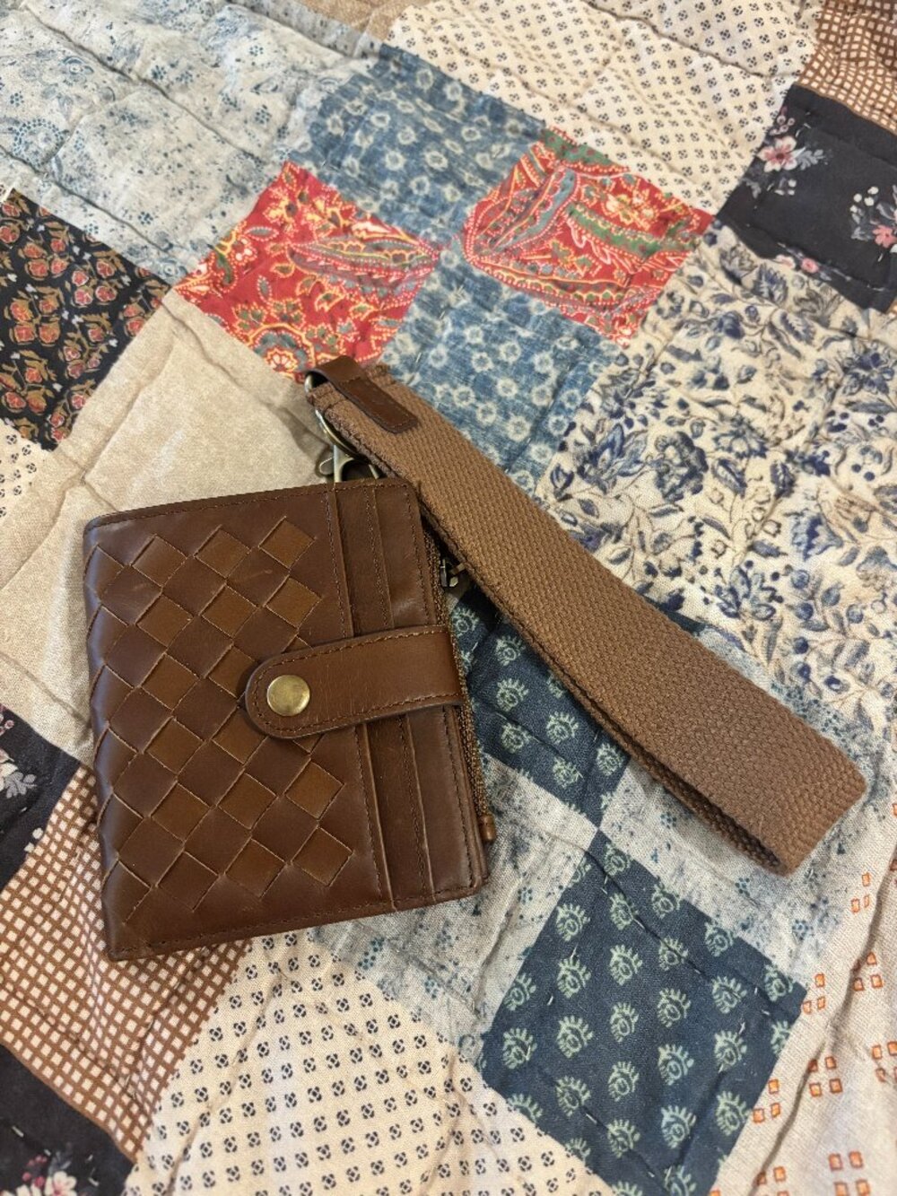 Andar The Lo Wallet Timber | Woven